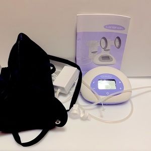 Lansinoh signature pro double electric breast pump with accessories